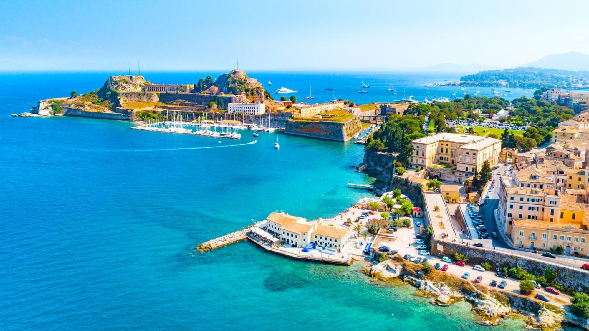 Corfu Seaty Apartment Pótamosz Kültér fotó