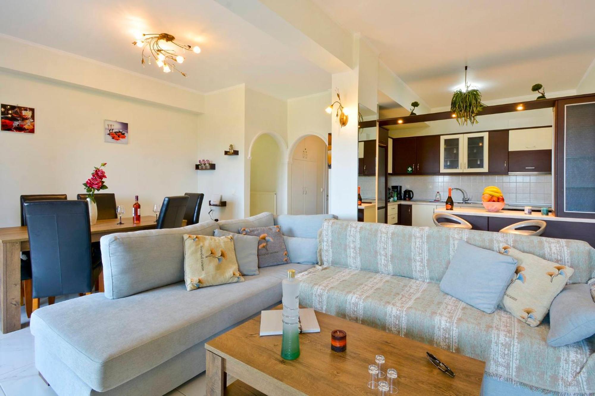 Corfu Seaty Apartment Pótamosz Kültér fotó