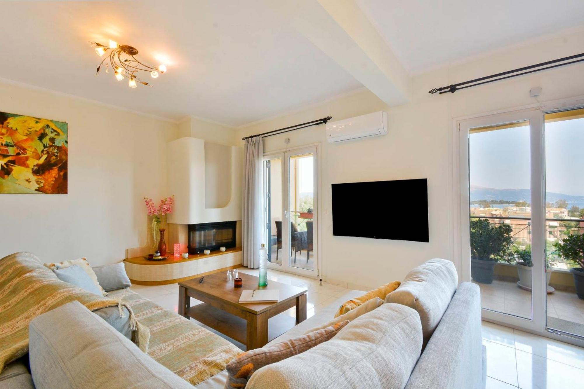 Corfu Seaty Apartment Pótamosz Kültér fotó